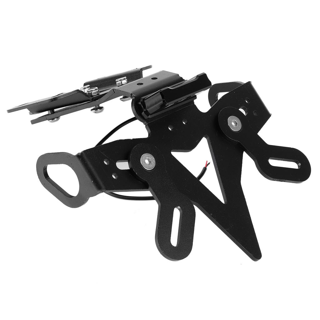 Rear License Plate Holder Tail Tidy Fender Eliminate with LED Light Fit for Yamaha MT‑07 FZ‑07 13‑20