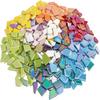 Colorful Broken Mosaic Glass Broken Pieces Mosaic Glass Pieces Glass Mosaic Tiles  Home Decor