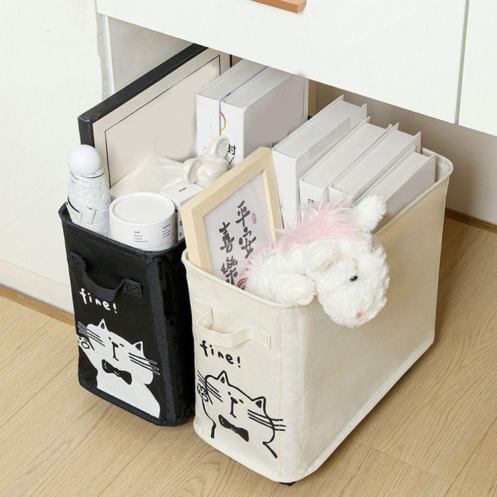 Large Capacity Clothes Storage Box Oxford Cloth Laundry Basket Clothes Organizer  Living Room