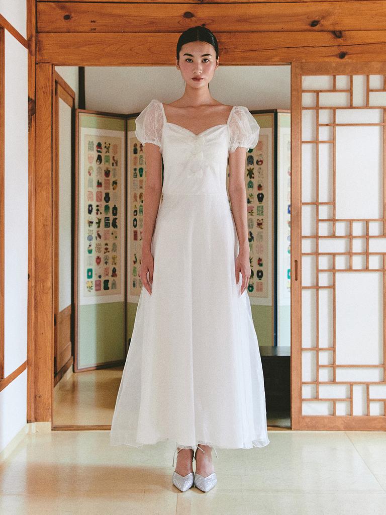 Ganiesong Bridal Celia Dress_White