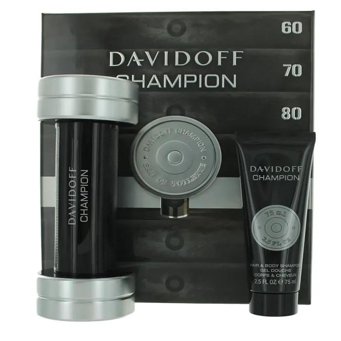 Туалетная вода Davidoff Champion Туалетная вода-спрей 90 мл Набор из 2 предметов