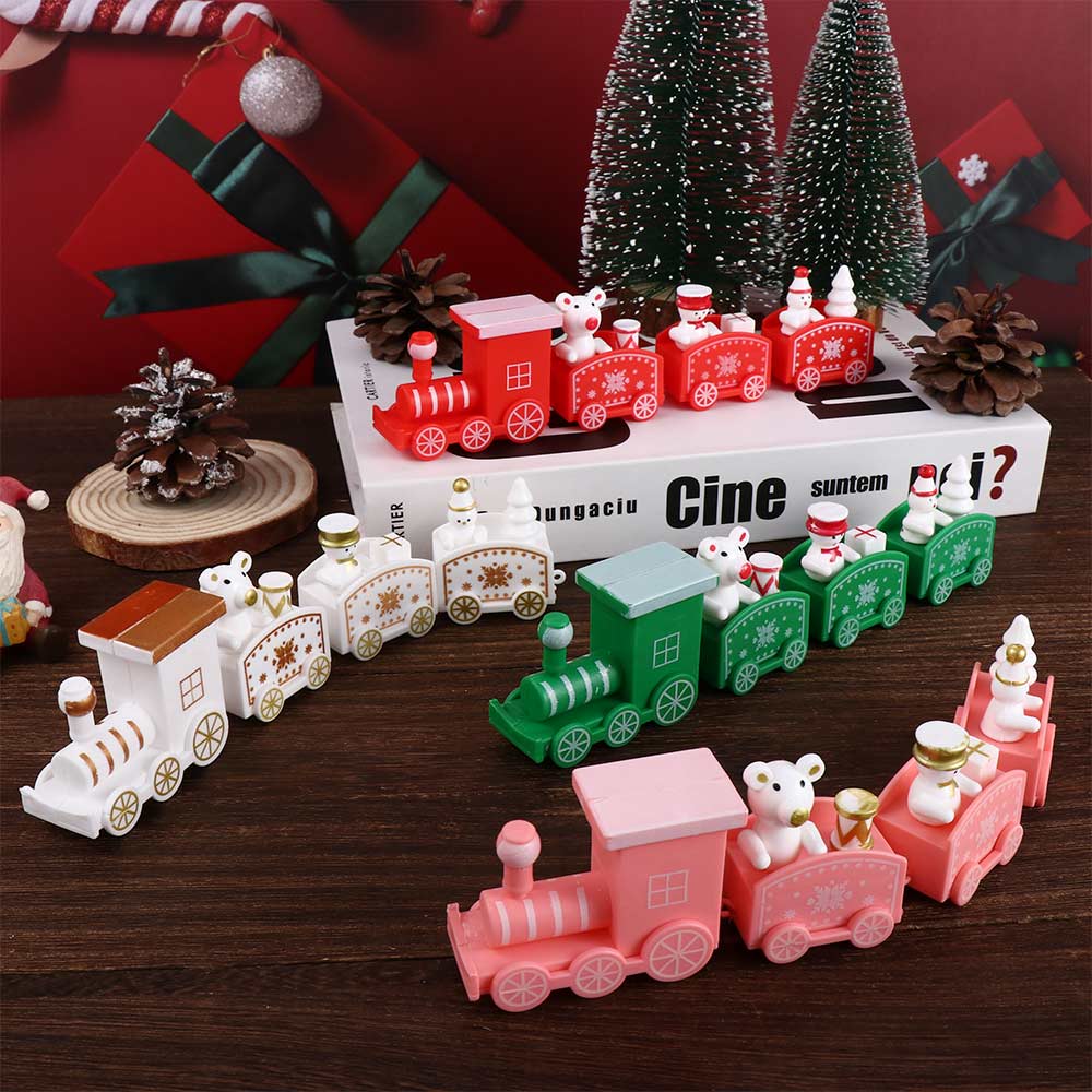 Xmas DIY For Home Christmas Decoration Window Ornaments Train Christmas Ornament Home Decoration