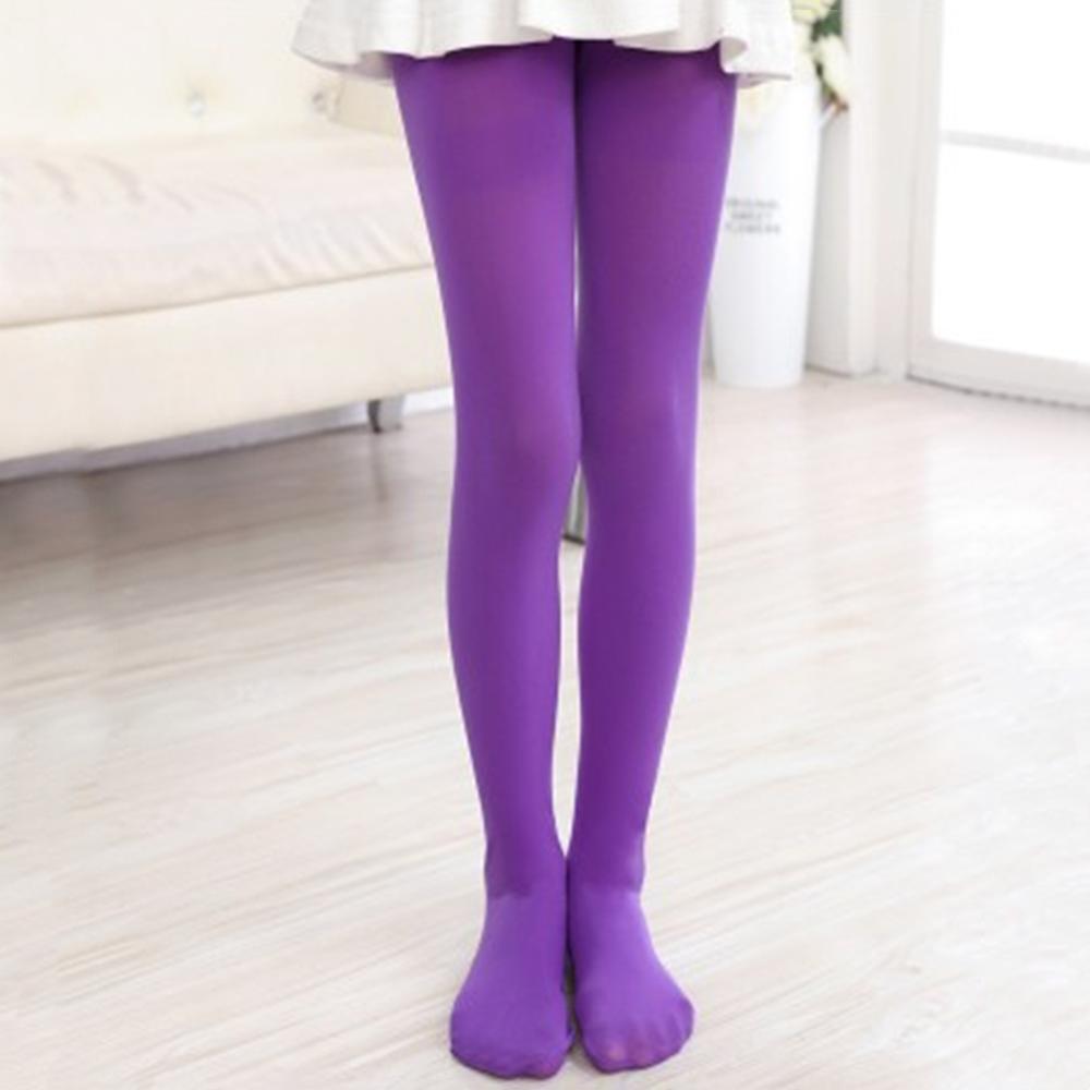 Ballet Dance Tights For Pants For Baby Girl Leggings Children Girls Candy Color Velvet Stockings Sock Kids Pantyhose Solid White