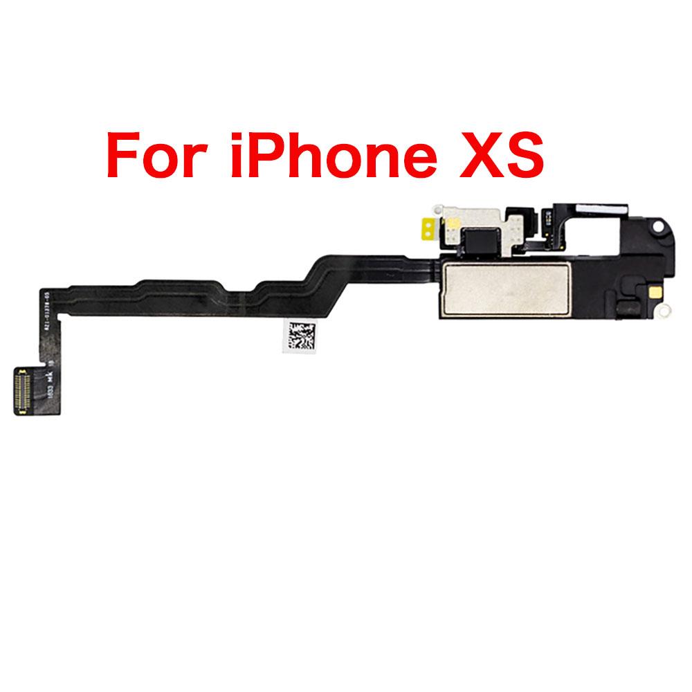 Earpiece Ear Speaker Flex Cable Replacement For iPhone X XR XS 11 12 Mini Pro Max With Light SenSor NO Face ID