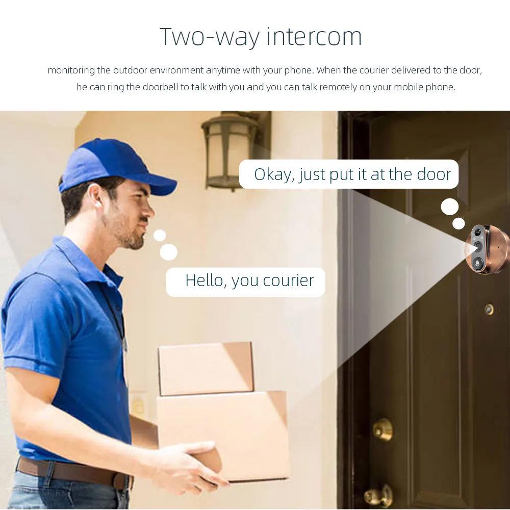 TUYA Graffiti 3MP Smart WiFi Doorbell Camera with Alexa/Google Support
