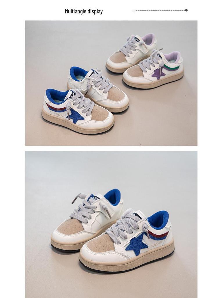 Kids' Skate Shoes 2026: New Spring/Autumn Low-Top Shoes for Boys & Girls - Casual Sports Style