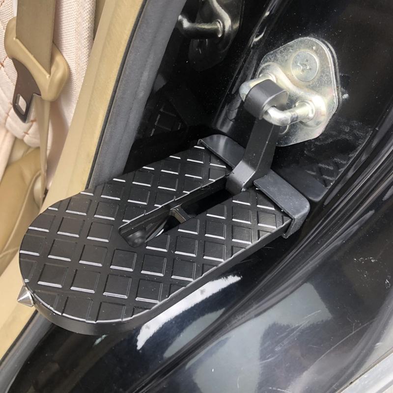 Foldable Car Roof Rack Step Pedal Rooftop Assistance Pedals For Truck Surfboards Cargo Motorhomes Roof Loading Antislip