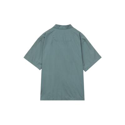 Shirts Men's Green Lapel Thin Workwear DM8686-387
