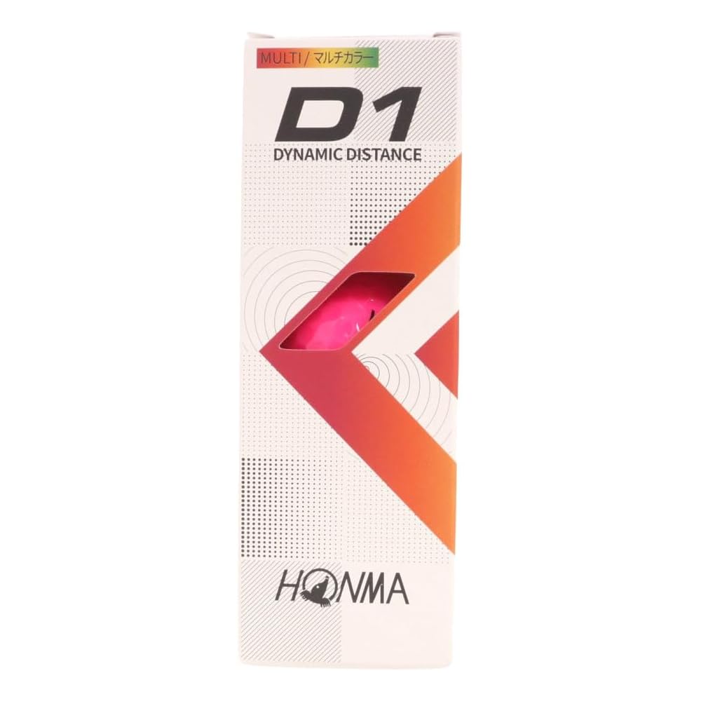 Honma BT2201 Soft Ionomer Distance Golf Balls 12 Pack Multi-Color