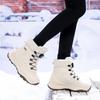 Women's 2026 Winter New Warm Snow Boots with Thick Velvet and High Top Fashion Trend Women's Cotton Shoes