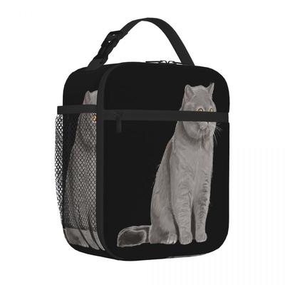 Bestselling British Shorthair Cat Classic Nylon Lunch Bag Grocery Carry Lunch Bag