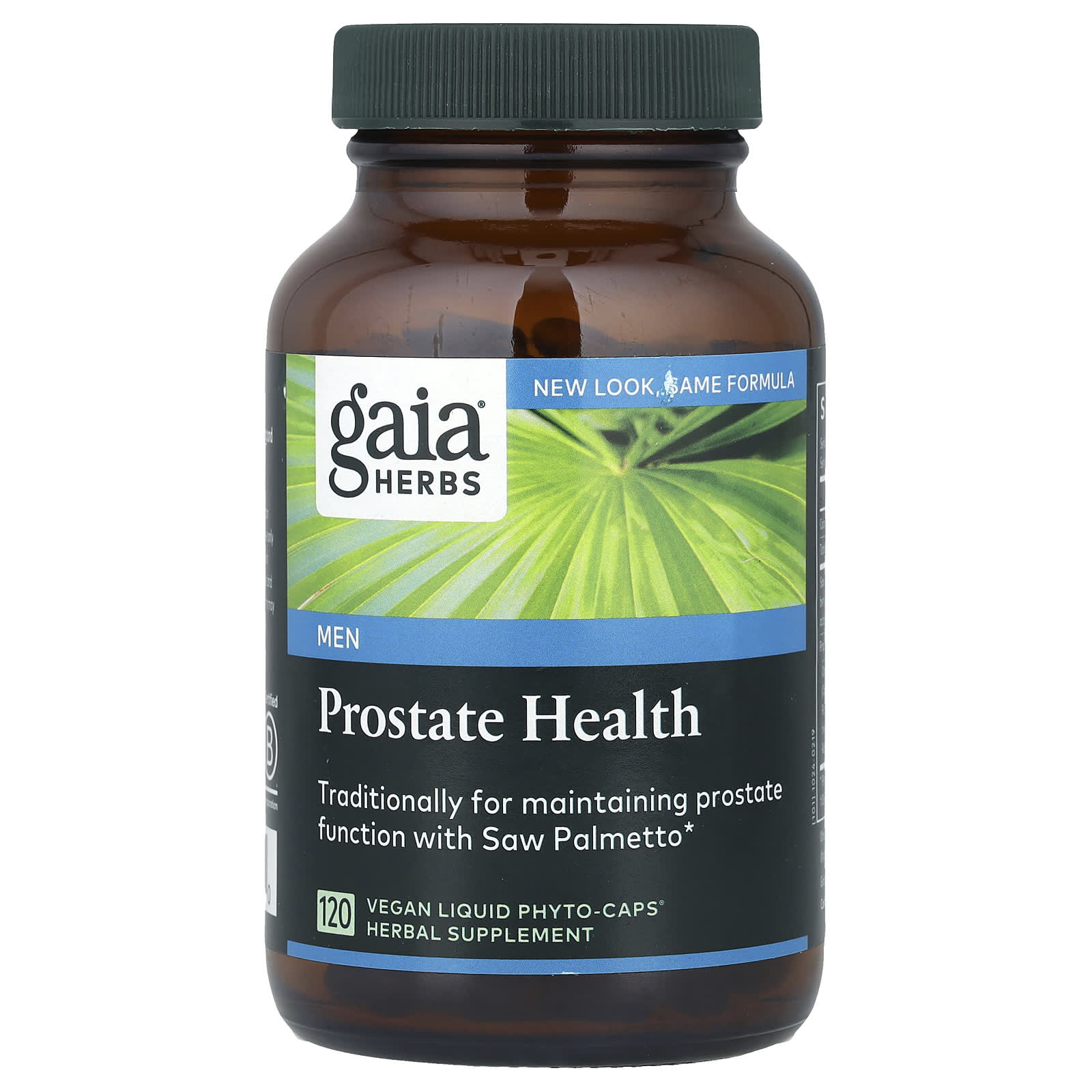 

Чоловічий, Здоров я простати, Веганські рідкі фіто-капсули® 120 таблеток