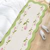Ins Flowers Bedroom Carpet Small Fresh Bath Mats Soft Floor Rugs Home Entrance Toilet Bathroom Door Absorbent Non-Slip Foot Pad