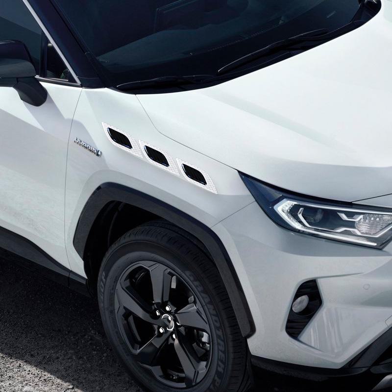 Car Side Anti-Collision Stripe - Protects Door Handle, Rearview Mirror, and Prevents Scratches. Reflective Warning Sticker for Bump Prevention.