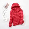 Women's Ultra-Light Plus Size Down Jacket - Short & Slim for Middle-Aged