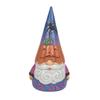 Enesco Jim Shore Heartwood Creek Halloween-Gnom Spinnennetz-Hut Figur 12 Zoll Mehrfarbig
