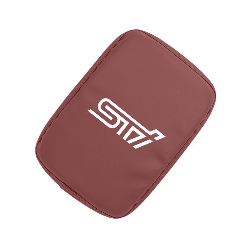 Car Armrest Box Mat Comfort Center Console Cover Pad Valve Cap For Subaru BRZ Outback WRX Ascent Levorg Forester XV Impreza ysi8