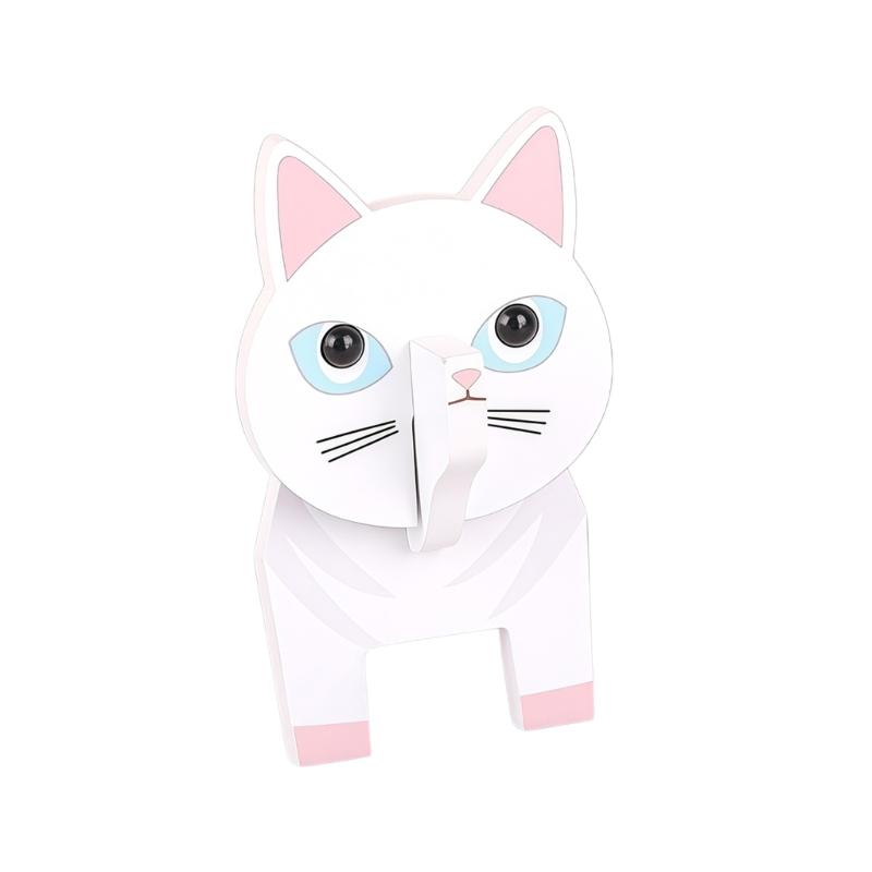 Lovely Animal Shape Eyeglasses Holder Detachable Wooden Glasses Stand for Home Office And Kids Room Decoration