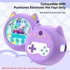Silicone Case Protective Cover Anti-fall Silicone Protective Case with Lanyard for Punirunes Virtual Electronic Pets Accessories