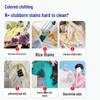 Universal Color Brightening Bleach Powder: Stain Remover & Yellowing Corrector for Colored & White Clothes.