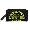 Kawaii Powerhouse Gym Travel Toiletry Bag Women Bodybuilding Fitness Muscle Makeup Cosmetic Organizer Beauty Storage Dopp Kit