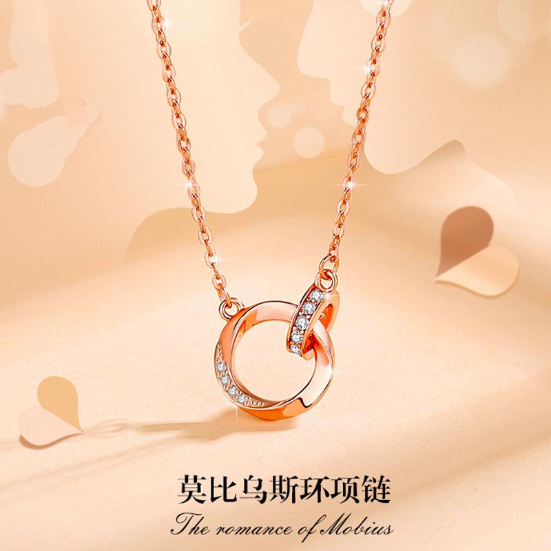 925 Sterling Silver AAA Zircon Necklace Chain High Quality Fashion Jewelry For Women Men Wedding Birthday Party Gift