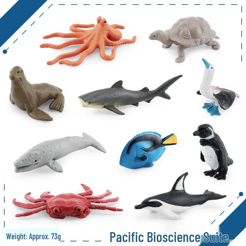 Cross-Border Farm Animal Miniature Model Set: Chickens, Ducks, Geese, Cows, and More