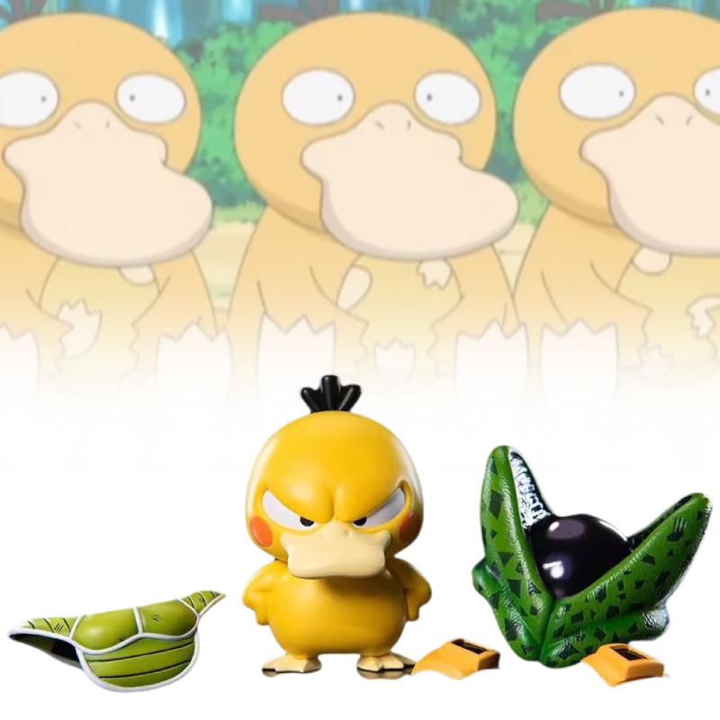 Adorable Saru Psyduck Car Decoration Collectible Figure For Stylish Desk Display