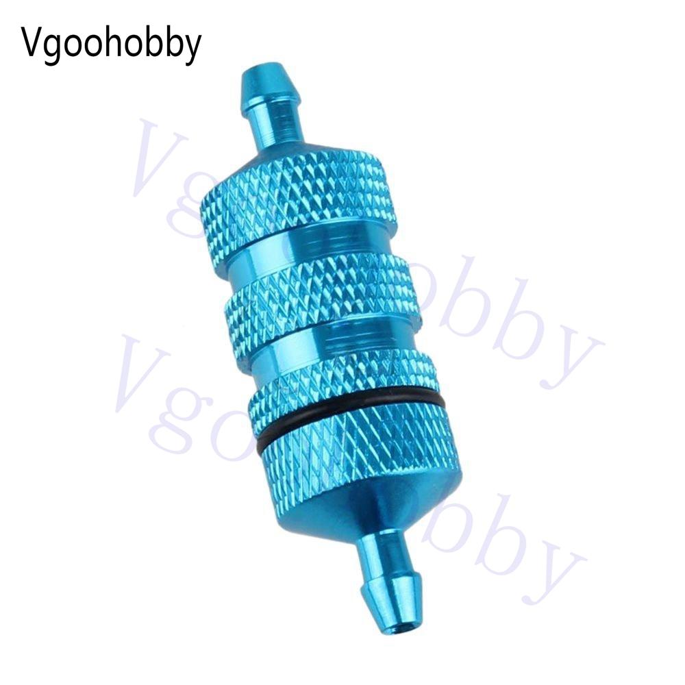 3Pcs RC Aluminum Nitro Fuel Filter Compatible with HSP Traxxas 1/8 1/10 RC Nitro Car Buggy Truck