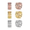 [Maison De Bijou] 14K Gf Bold Chain One-Touch Ring Earrings A00493