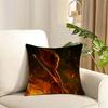 Popular Chinese Mytho Animation Nezha Cushion Cover Reversible Plush Pillow Cover Soft Fluffy Home Decor for Sofa Bedroom