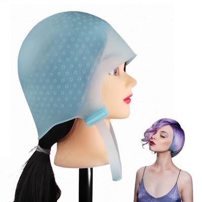Herramientas Reutilizables Profesionales para Peinar el Cabello Gorro de Silicona Sombrero para Teñir el Cabello Gorro para Mechas Gancho