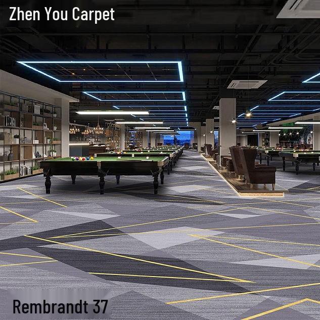 Fire-Resistant, Durable, Colorfast Billiard Room Nylon Carpet 650g