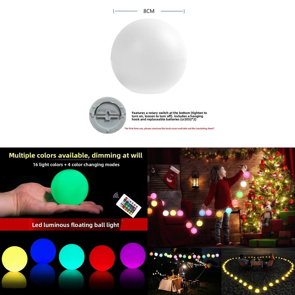 Star Wars Led Floating Moon Light With Remote Control Waterproof Pool Decor For Outdoor Use