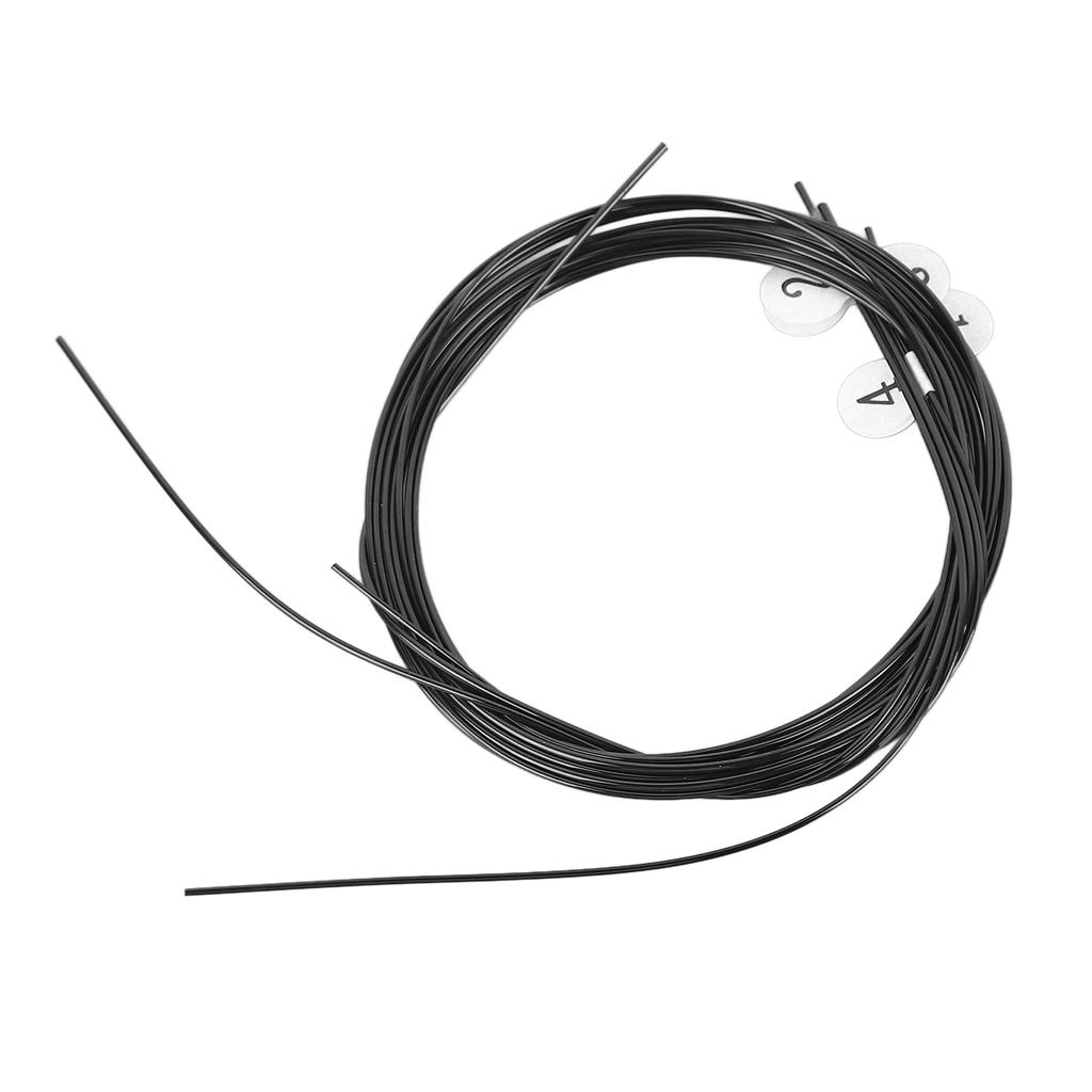 Ukulele Strings Black Nylon Warm Rich Sound Universal Ukulele Guitar Replacement Strings