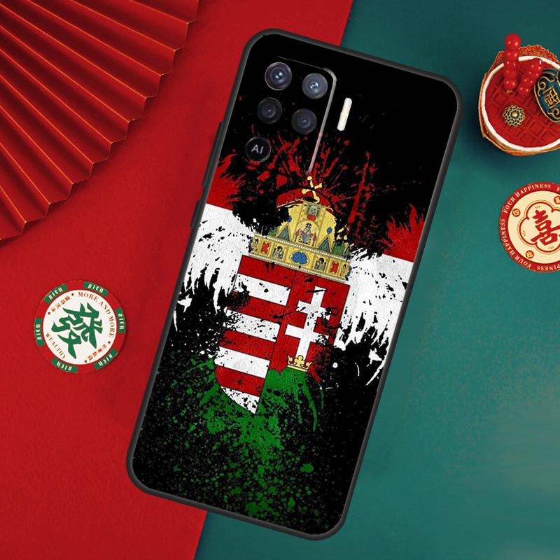 Hungary Flag Case For Oppo A80 A40 A60 A6 A5 Pro A15 A16 A17 A57 A94 A74 A54 A76 A96 A18 A38 A58 A78 A98