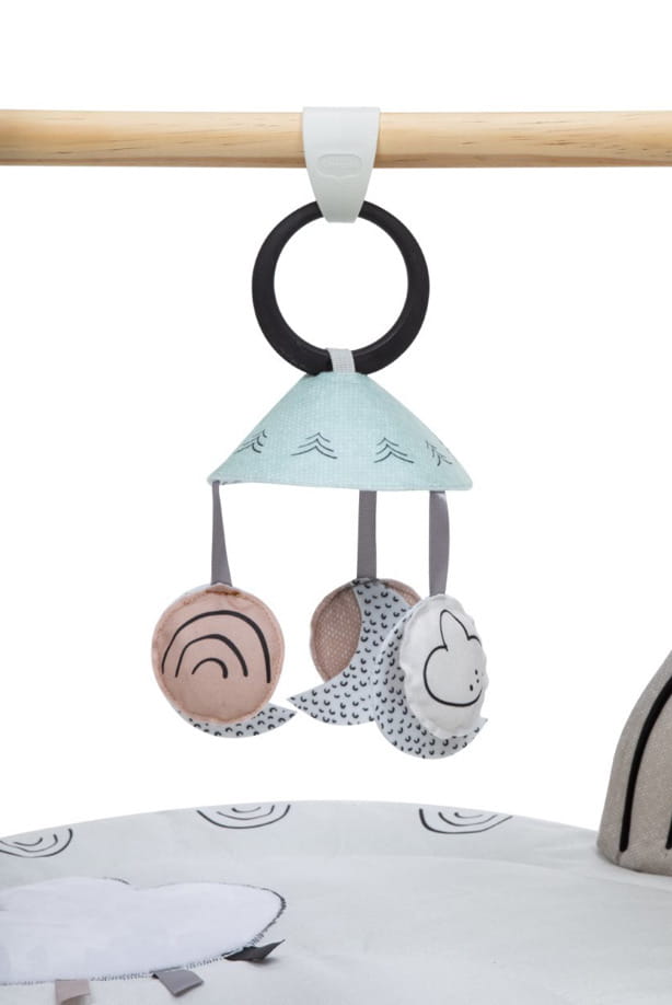 Tiny Love Decor Gymnastics For Baby Educational Mat With Wooden Stand