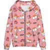 Upetstory Women's Zip Hooded Sweater Fashion Sweatshirt