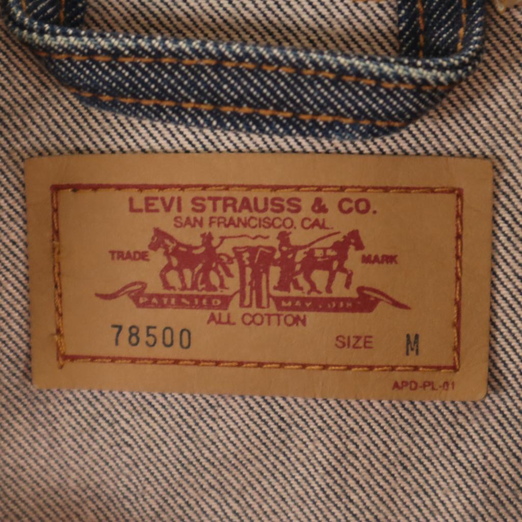 Levi's 90s 78500 Old Denim Jacket M Indigo Denim jacket trucker Women Used