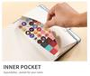 A5 Password-Protected Notebook for Website & Contact Management