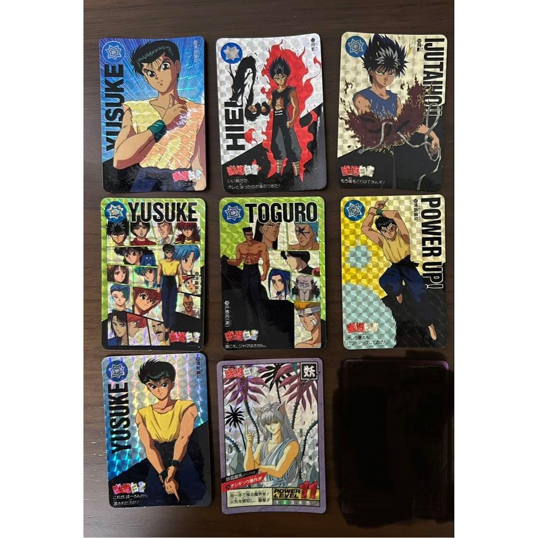 Used Yu Yu Hakusho Yu Yu Hakusho Trading Card Carddass Prism Kira Summary