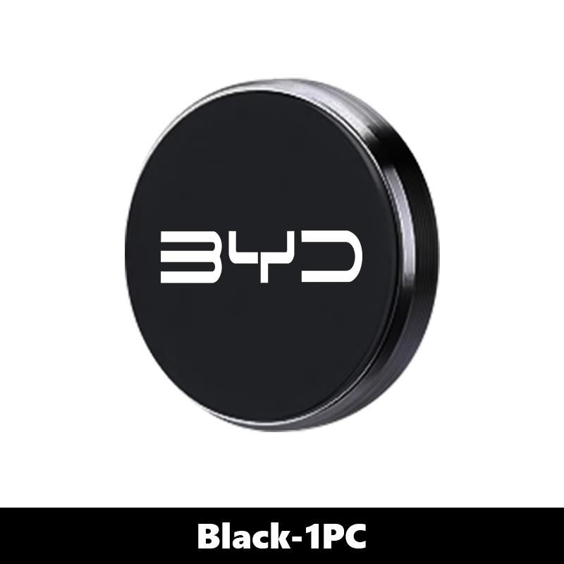 

For BYD Magnetic Car Phone Mount, Strong Magnet Alloy Dashboard Phone Holder, No Adhesive Residue, 360° Rotation Hands-Free Stan