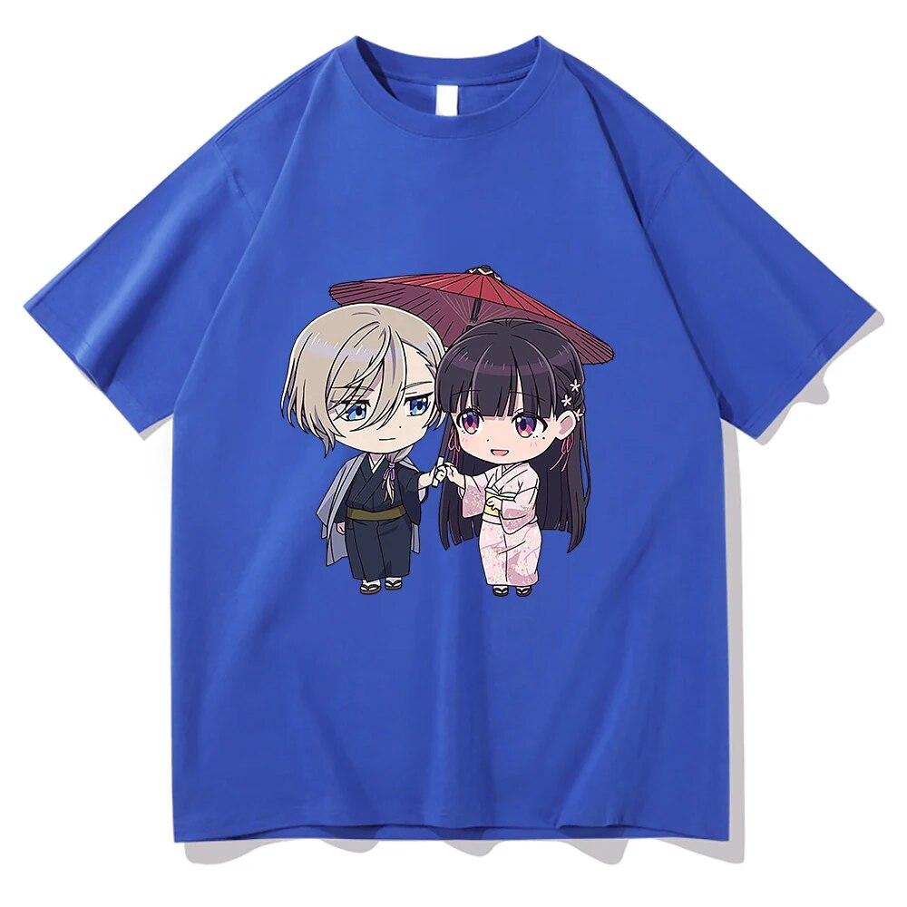 My Happy Marriage T Shirt Unisex Harajuku Kawaii Watashi No Shiawase Na Kekkon Miyo Kiyoka T-Shirt Unisex Anime Unisexga Cotton Tees Unisex