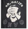 Vintage 1982 Oh No It's Devo Pop New Wave Band Black T Shirt