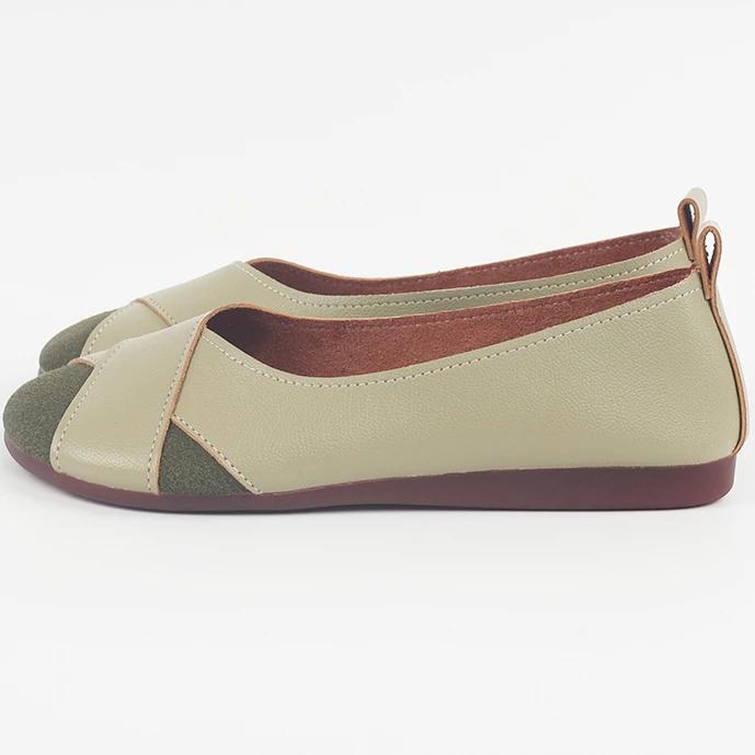 Fashion Women Trend Anti-slip Shallow Flats Shoes Casual Women Slip-on Comfortable Lightweight Spring Elegant Loafers Zapatos De Mujer
