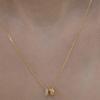 TATIANA (925 Silver) Double Knot Pendant Necklace NZ2476