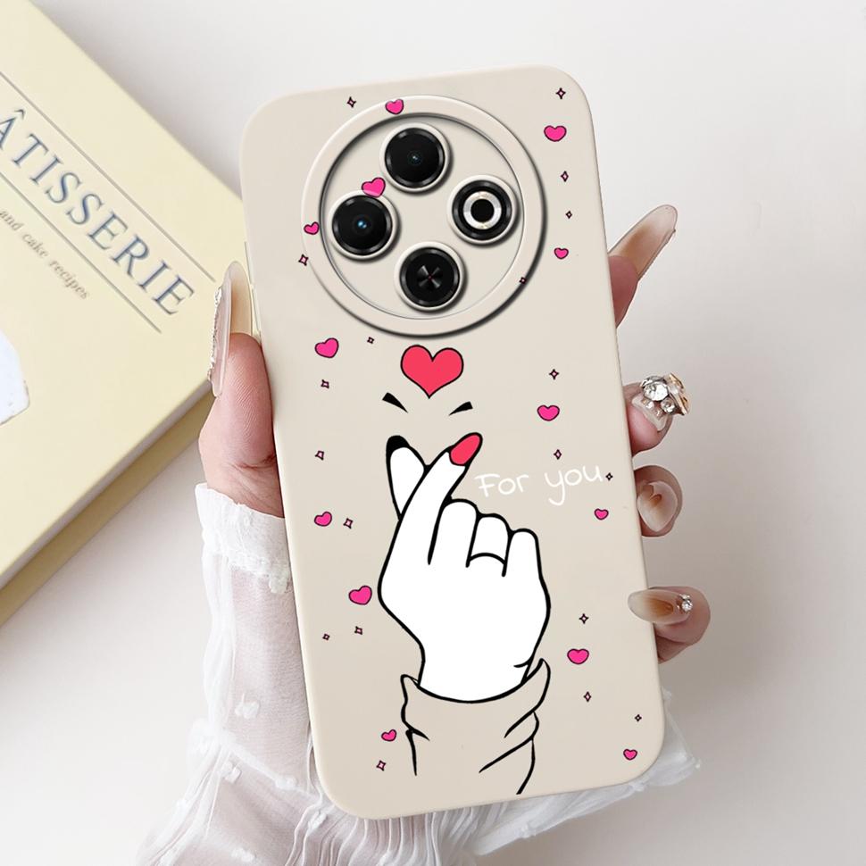For Tecno Spark 30C Case Cartoon Painted Cover Soft Silicone Phone Case For Tecno Spark 30 30C Spark30C Spark30 Back Cover Coque