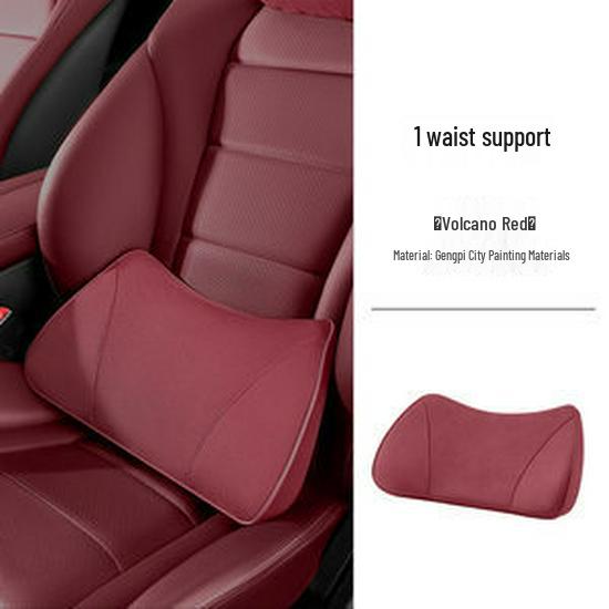 BMW 531 Series Car Headrest & Lumbar Cushion Set: Includes 31 Lumbar Support Cushions & 5 Breathable Neck Support Pillows for Enhanced Comfort.