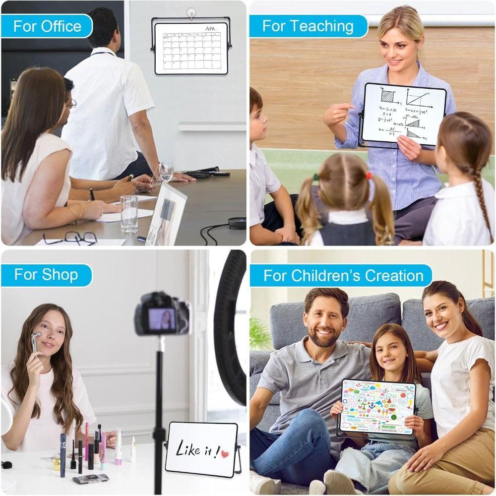 with Stand Dry Erase White Board Portable Desktop Dry Erase Board  Memo To Do List