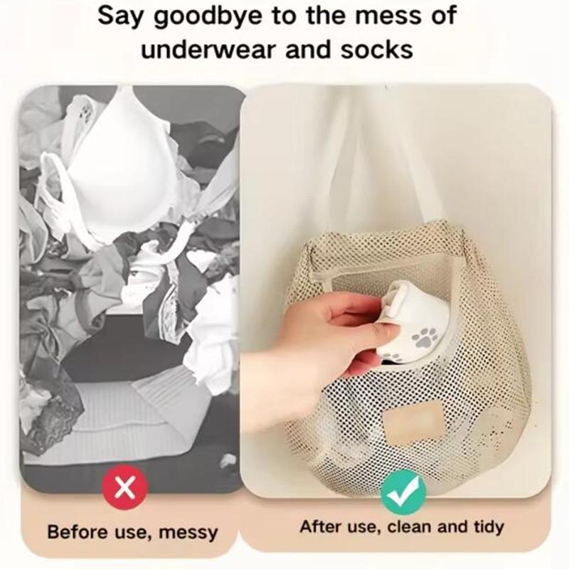 Reusable Kitchen Hanging Storage Mesh Bag Home Fruit Vegetable Storage Net Bags For Ginger Garlic Potatoes Onions Multi Purpose